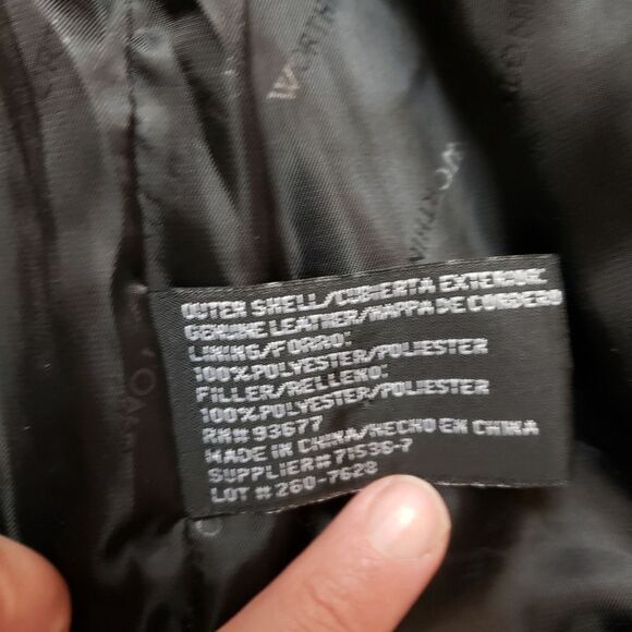 Lambskin Worthington Women's lamb skin leather jacket Size Medium - Picture 7 of 14